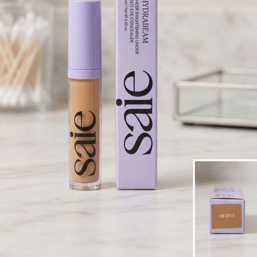 Saie Hydrabeam Sheer Brightening Under Eye Concealer Shade HB Five